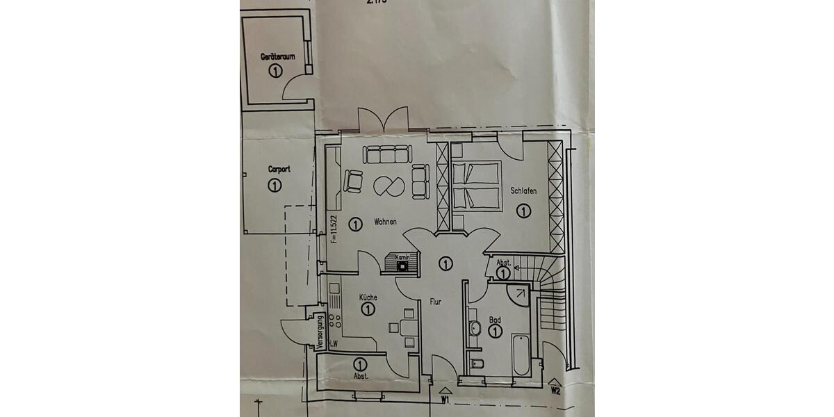 Erdgeschoßwohnung Ochtrup - 2 Zimmer, 105 m&sup2;, 295.000&euro; | Angebot:25789646