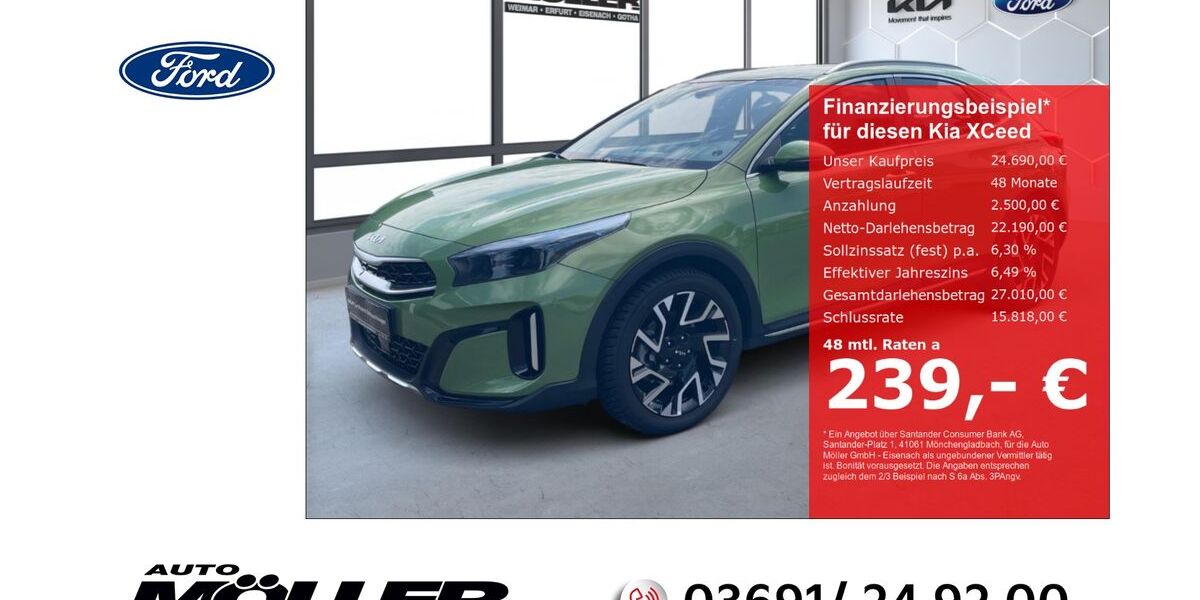 Kia XCeed 22.370 km 24.690 &euro; Eisenach 99817