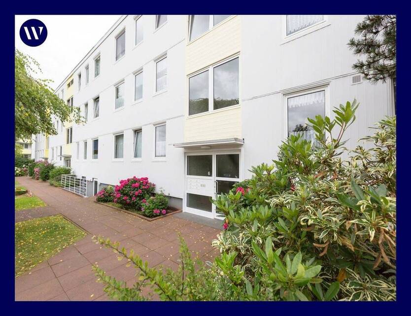 *City-Wohnung im Grünen* renovierte 3 Zimmer mit Balkon, guter Schnitt, Tageslichtbad mit Wanne