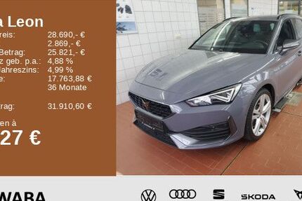 Cupra Leon 43.000 km 28.690 &euro; Gersthofen 86368