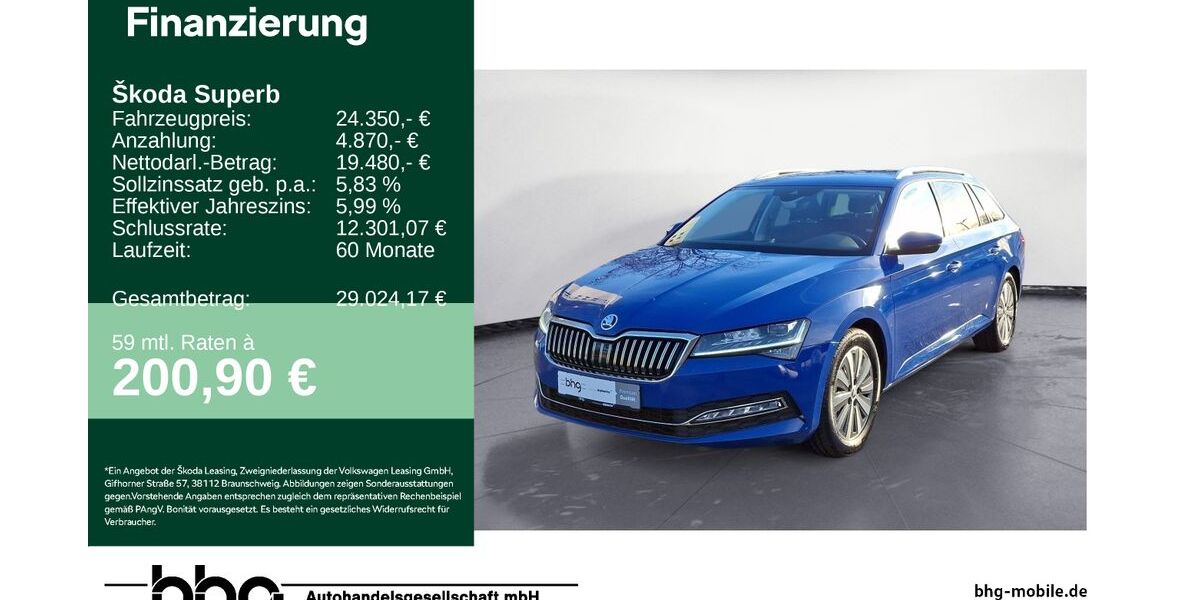 Skoda Superb 69.958 km 23.880 &euro; Freiburg 79115