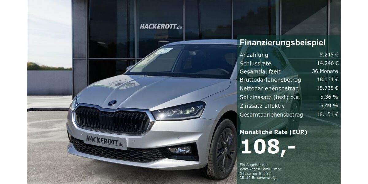 Skoda Fabia 3.500 km 20.980 &euro; Langenhagen 30853