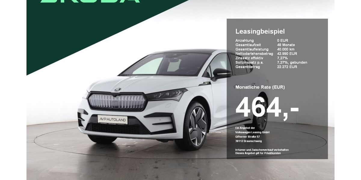Skoda Enyaq 28.990 km 41.870 &euro; Plattling 94447