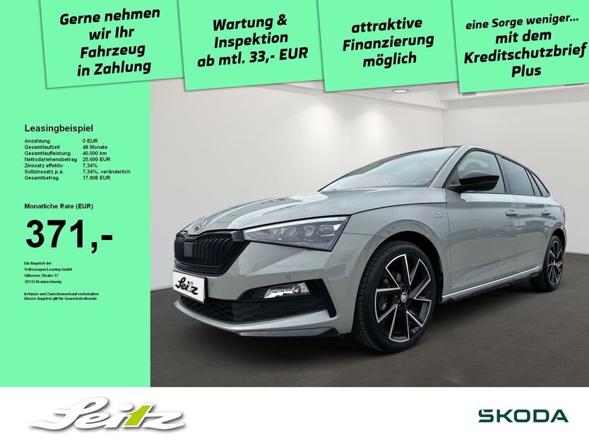 Skoda Scala 33.130 km 25.240 € Memmingen 87700