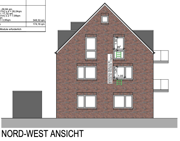Etagenwohnung Oldenburg Ofenerdiek - 2 Zimmer, 64 m&sup2;, 365.000&euro; | Angebot:25729595