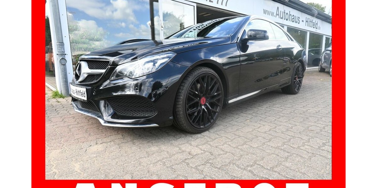 Mercedes-Benz E 200 Coupe *AMG Line* Aut Navi Leder 19Zoll 100.000 km 20.900 &euro; Seevetal - Hittfeld 21218