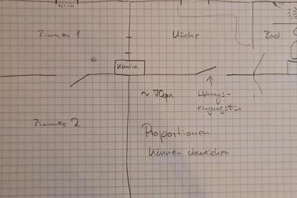 2 Zimmer, 70qm Wohnung zimmer