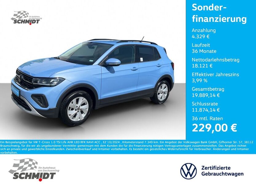 VW T-Cross 7.349 km 21.975 € Bernsdorf 09337