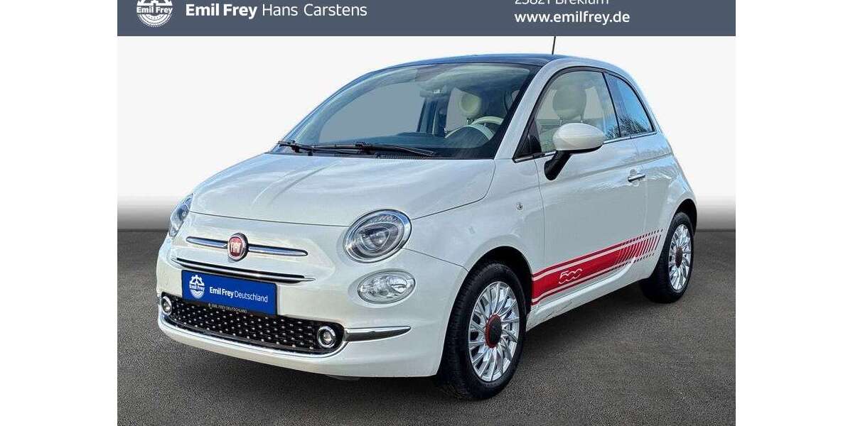 Fiat 500 28.300 km 9.480 &euro; Breklum 25821