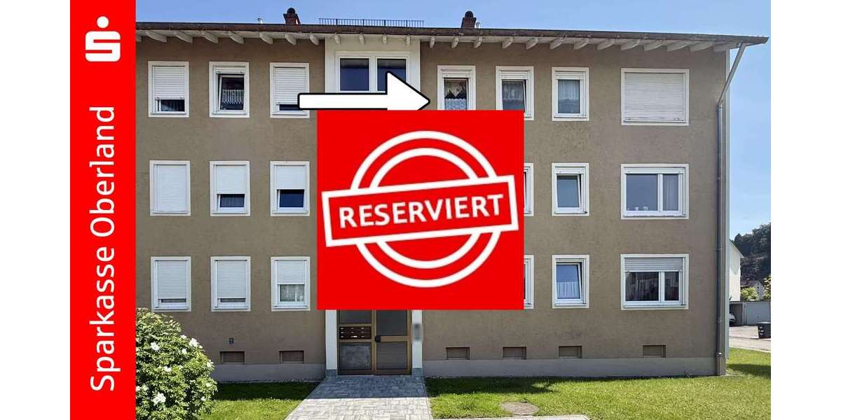 Etagenwohnung Schongau - 3 Zimmer, 70 m&sup2;, 215.000&euro; | Angebot:25204113