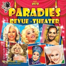 Travestie - Revue - Cabaret - Livegesang | FSK ab 18 Jahre 29.11.2025 Paradies Travestie Revue Theater