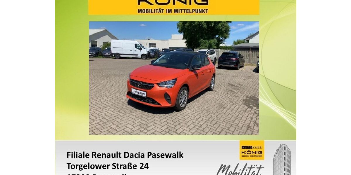 Opel Corsa 19.180 km 15.999 &euro; Pasewalk 17309