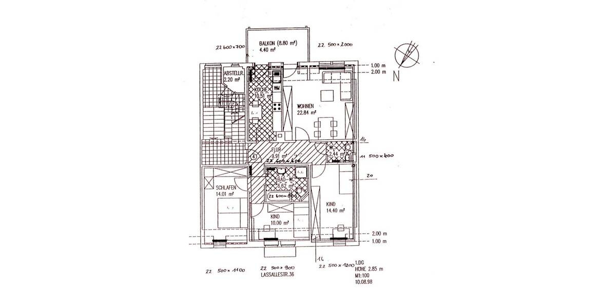 Etagenwohnung Zwickau-Pölbitz Pölbitz - 4 Zimmer, 97 m&sup2;, 97.300&euro; | Angebot:25707511