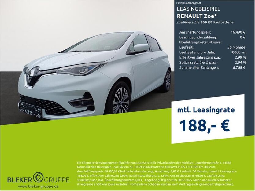 Renault ZOE 21.164 km 16.490 € Stuhr 28816