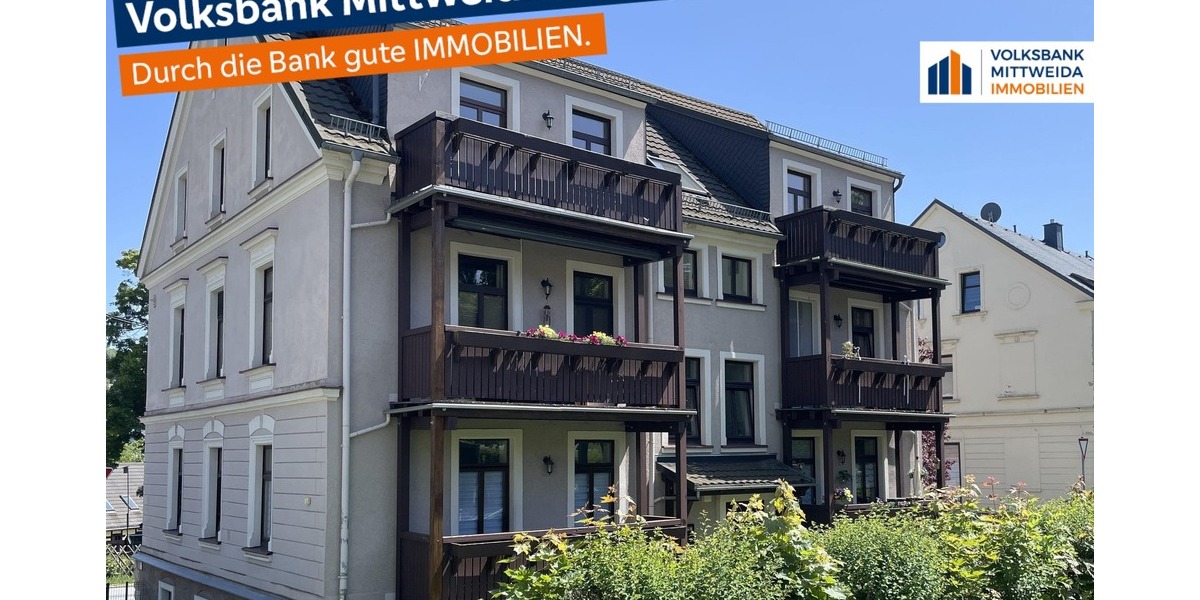 Zur ANLAGE: Komplett renoviert und modernisiert - mit Tageslichtbad, Balkon, Garage und Stellplatz! - Erdgeschoßwohnung Bärenstein Niederschlag | Angebot:26003489