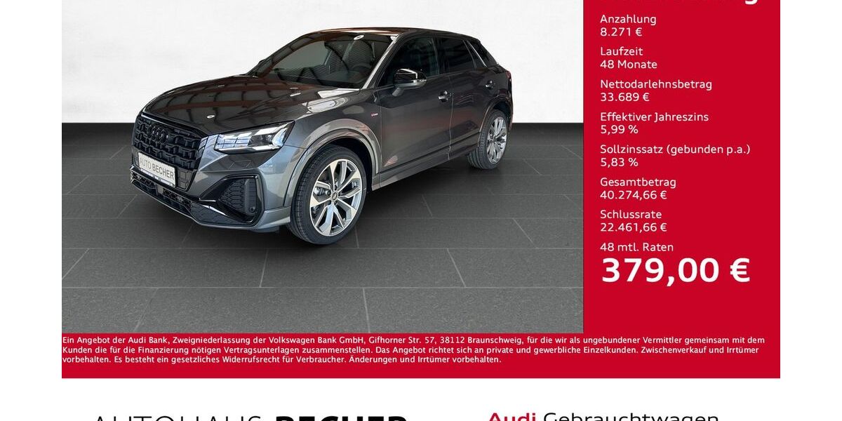Audi Q2 8.500 km 41.960 &euro; Wesel 46485