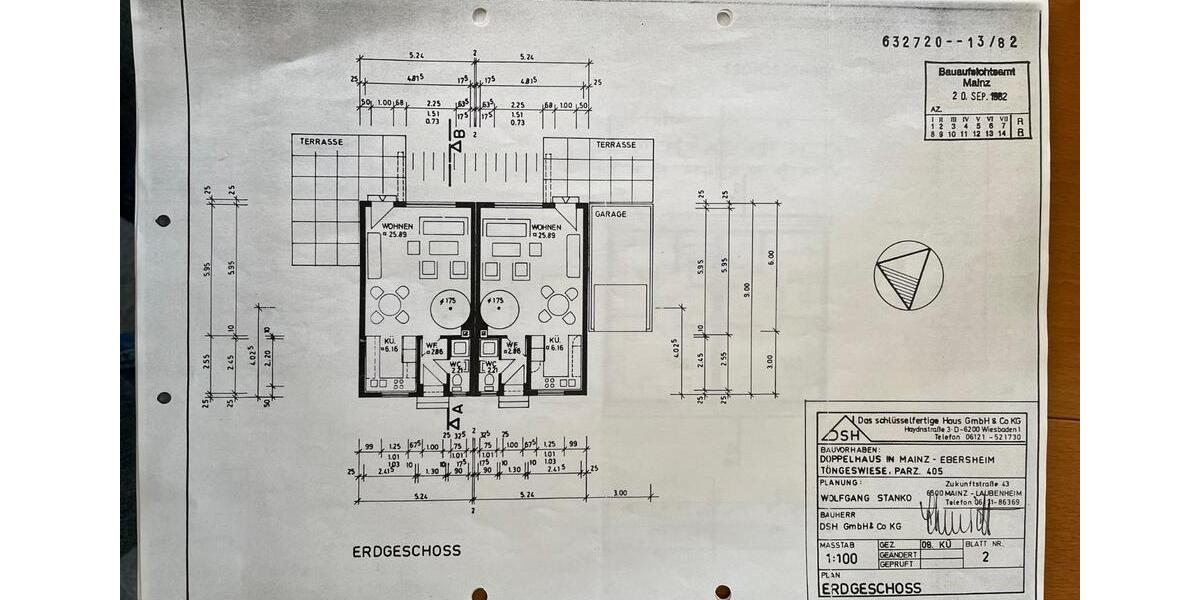 Doppelhaushälfte Mainz Ebersheim - 4 Zimmer, 98 m&sup2;, 499.000&euro; | Angebot:24864640
