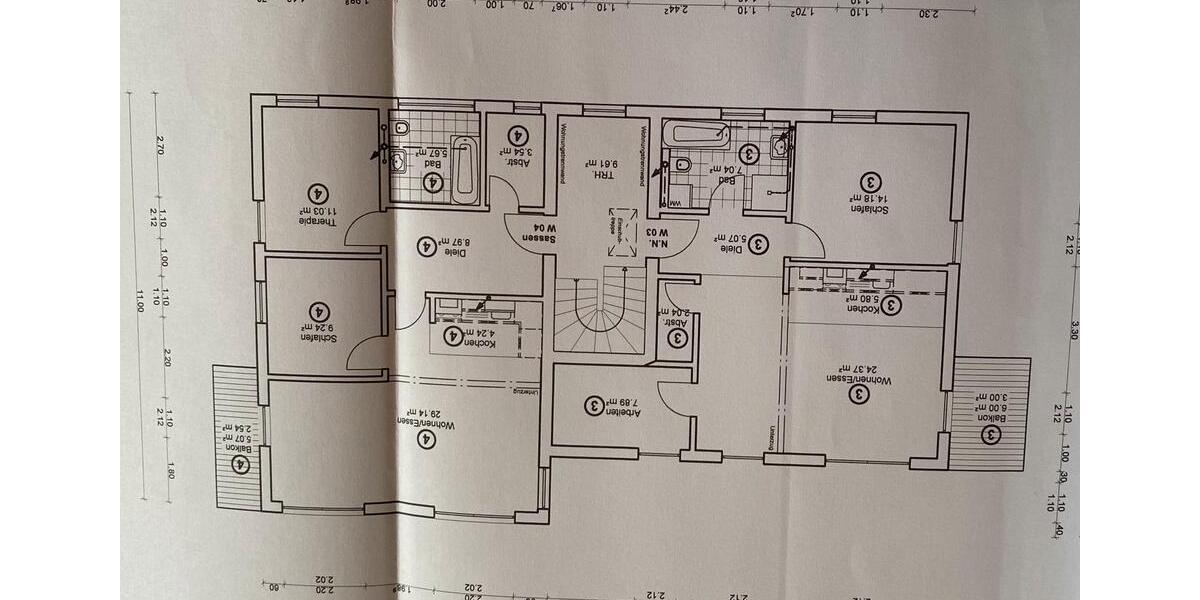 Erdgeschoßwohnung Marburg Biegenviertel - 3 Zimmer, 75 m&sup2;, 310.000&euro; | Angebot:27071518