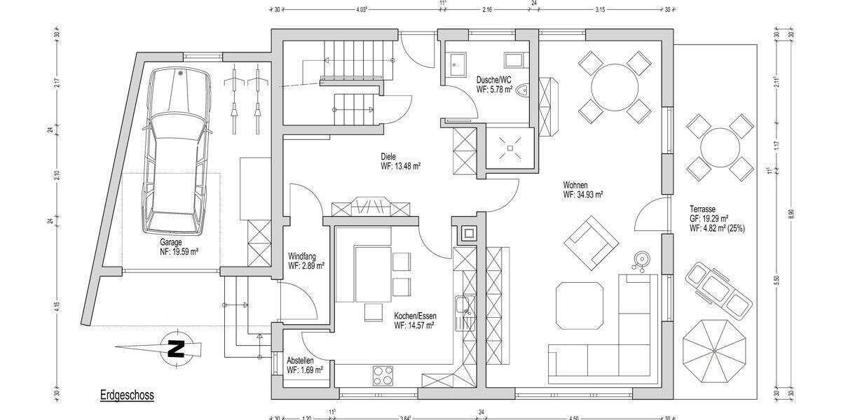 Einfamilienhaus Kaufering - 5 Zimmer, 180 m&sup2;, 888.000&euro; | Angebot:25665572