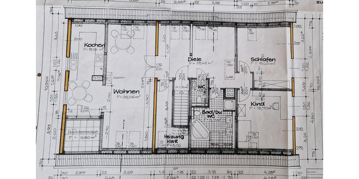 Dachgeschoßwohnung Petershagen/Eggersdorf Eggersdorf - 3 Zimmer, 125 m&sup2;, 1.375&euro; | Angebot:25452558