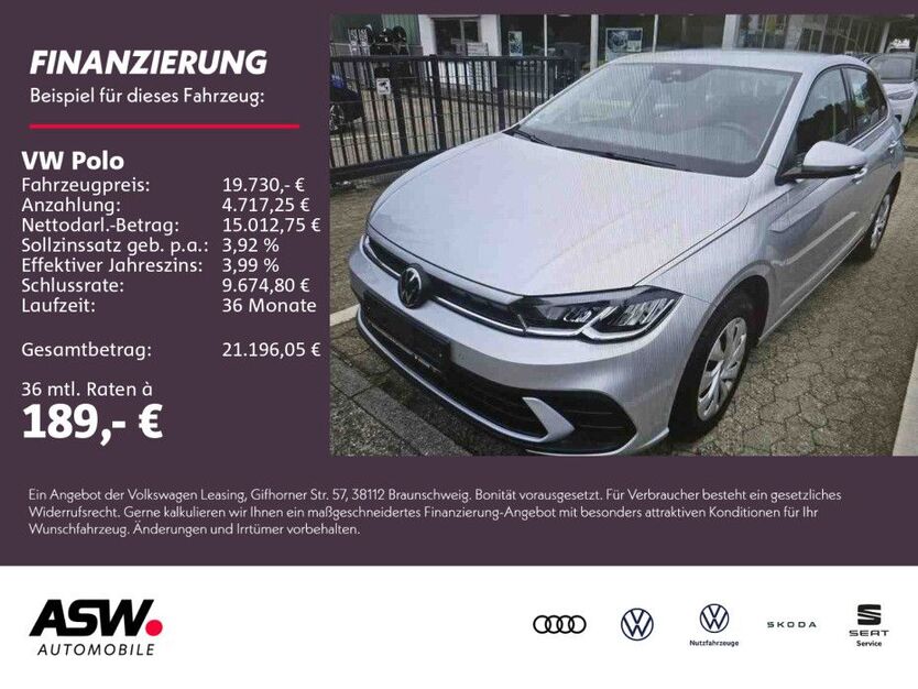 VW Polo 9.700 km 19.730 € Weinsberg 74189