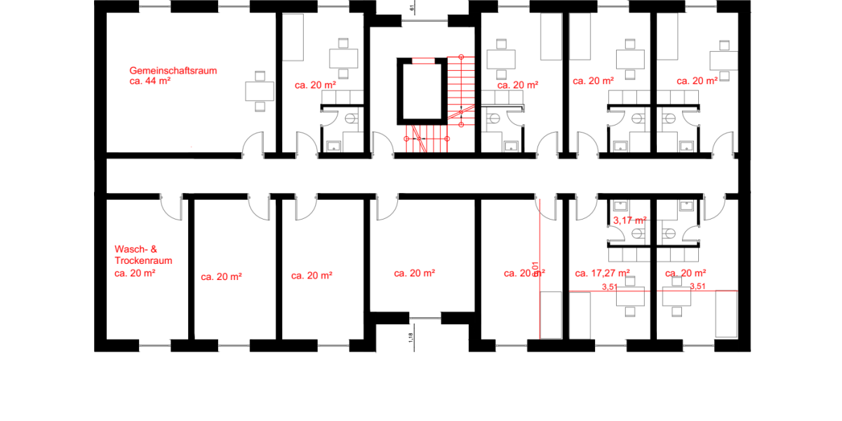 Top Rendite durch Tilgungszuschuß von 3 Mio EUR und sehr hohe Steuervorteile durch SonderAFA - Mehrfamilienhaus, Wohnhaus Trier Feyen-Weismark | Angebot:24442905