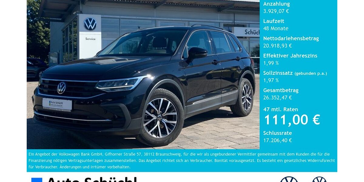 VW Tiguan 46.296 km 24.848 &euro; Schrobenhausen-Edelshsn. 86529