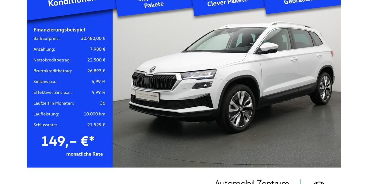 Skoda Karoq 18.110 km 28.480 &euro; Leverkusen 51379