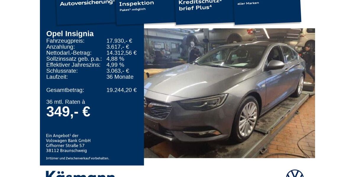Opel Insignia 42.651 km 17.930 &euro; Mosbach 74821