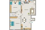Erdgeschoßwohnung Marl Alt-Marl - 3.5 Zimmer, 68 m&sup2;, 611&euro; | Angebot:24656141