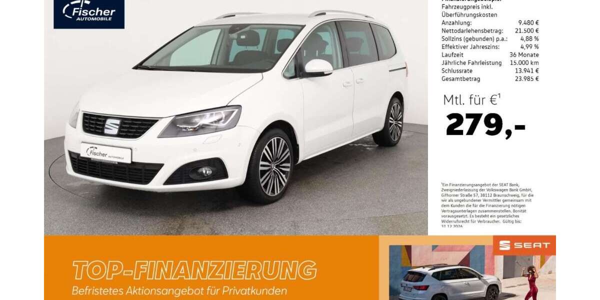 Seat Alhambra 51.454 km 30.980 &euro; Neumarkt 92318