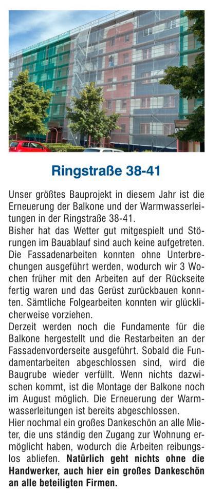 1-Raum Wohnung