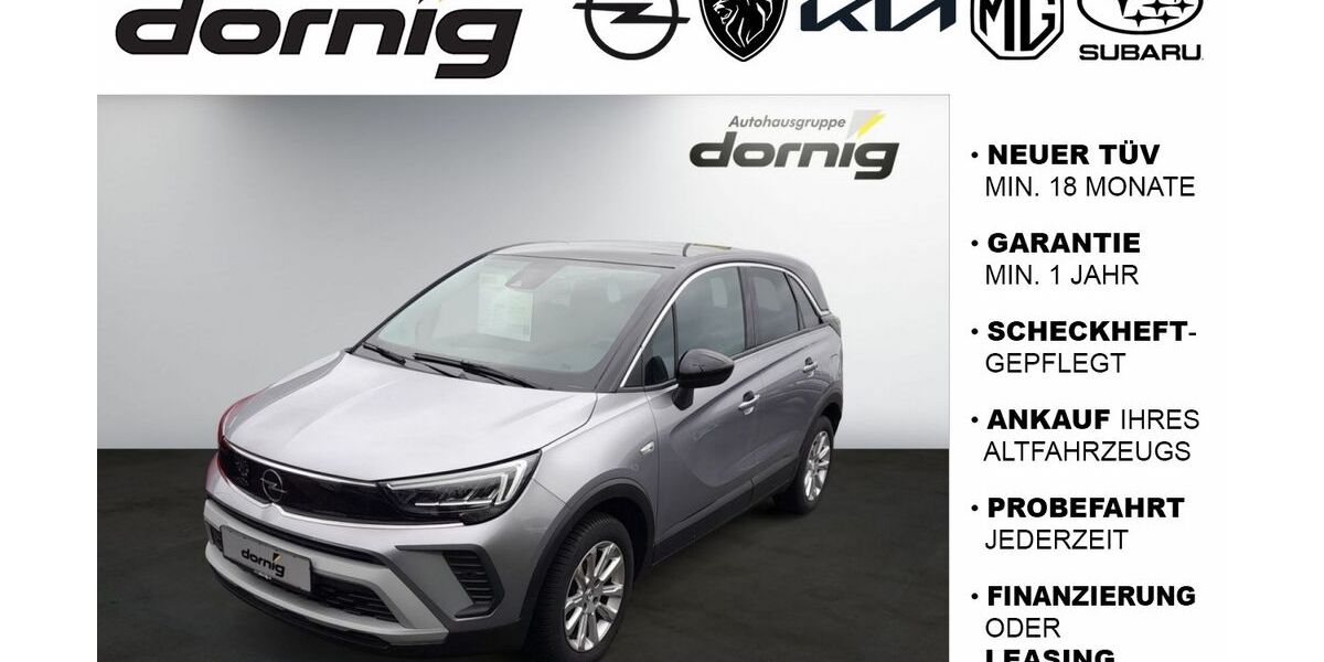 Opel Crossland (X) 18.447 km 18.880 &euro; Helmbrechts 95233