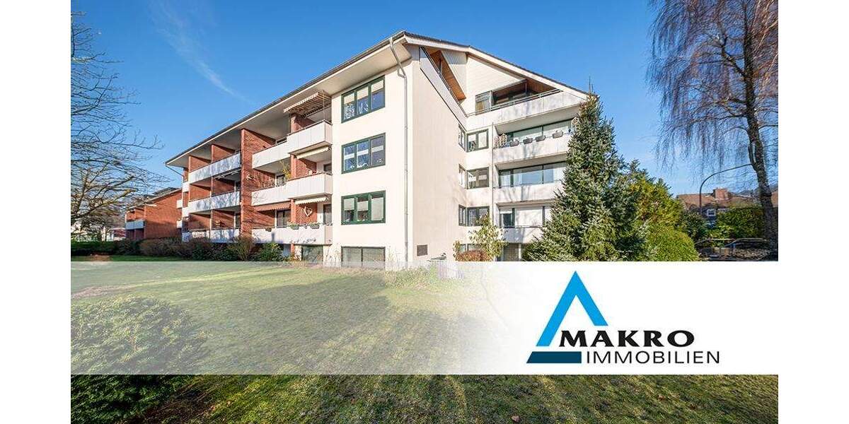 3D VIRTUAL TOUR - Charmante Wohnung in Endetage mit Loggia in Norderstedt 2 zimmer