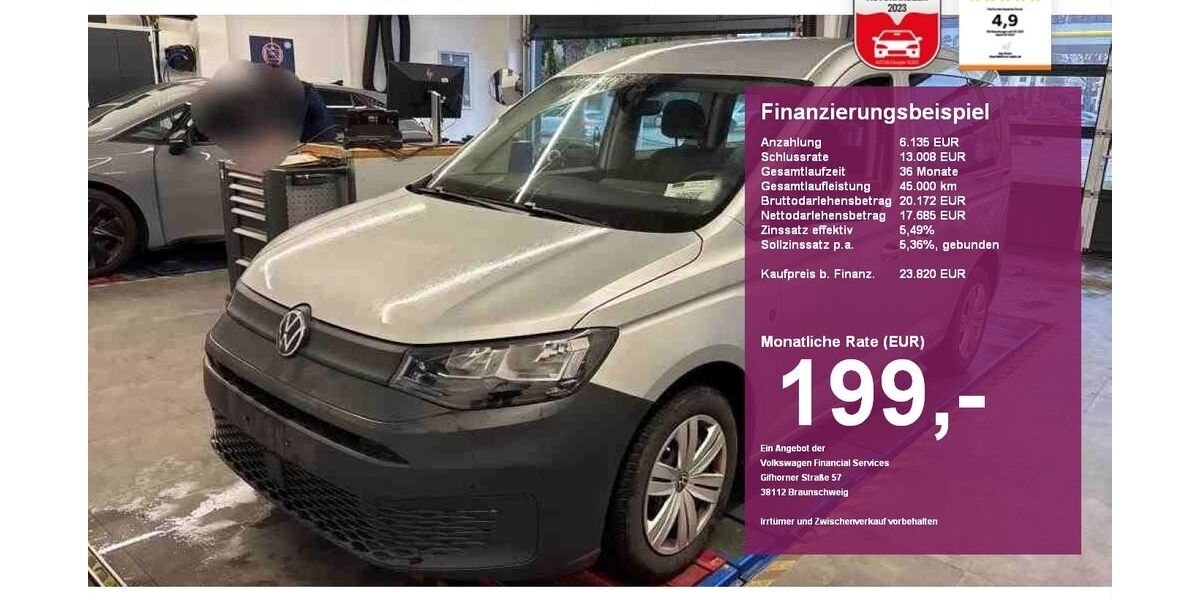 VW Caddy 29.900 km 23.820 &euro; Albbruck 79774