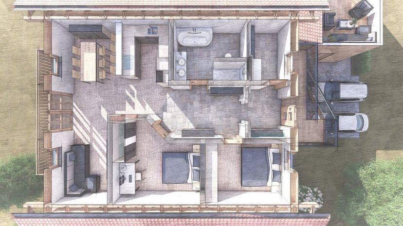 Dachgeschoßwohnung Kirchanschöring - 4 Zimmer, 100 m&sup2;, 1.100&euro; | Angebot:26287010