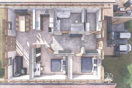Wohnung Kirchanschöring - 4 Zimmer, 100 m&sup2;, 1.100&euro; | Angebot:26287010