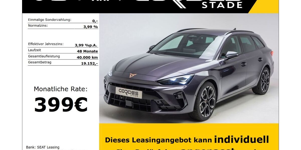 Cupra Leon 9.500 km 42.600 &euro; Stade 21680
