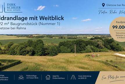 Grundstück Rehna / Gletzow Gletzow - 99.000&euro; | Angebot:27328332