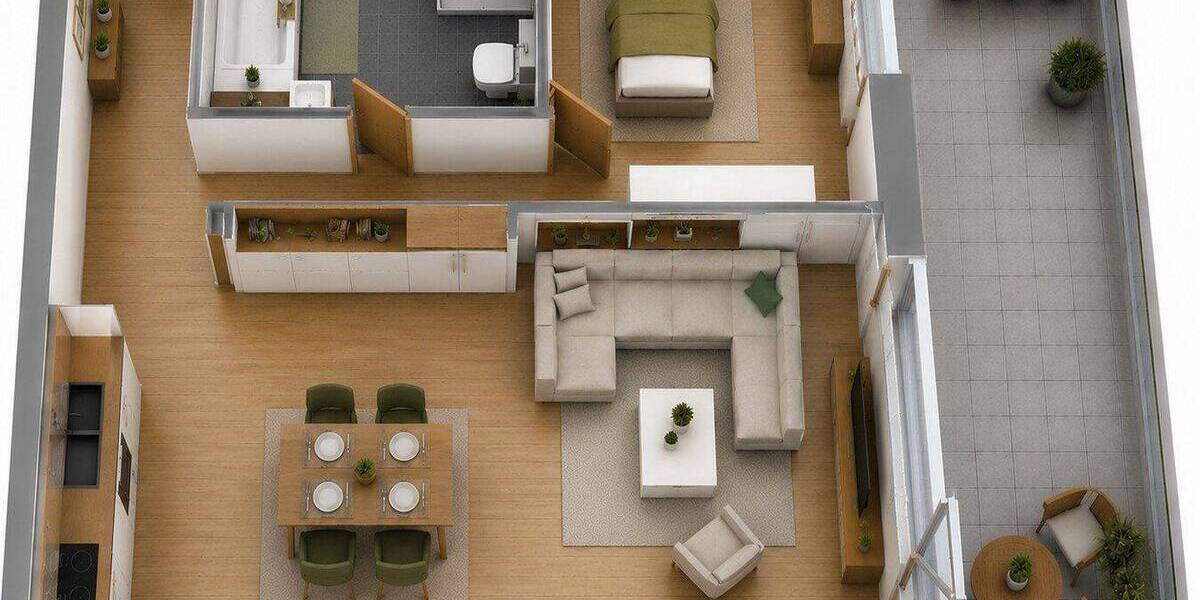 Etagenwohnung Oberschopfheim Oberschopfheim - 2 Zimmer, 76 m&sup2;, 930&euro; | Angebot:26848320