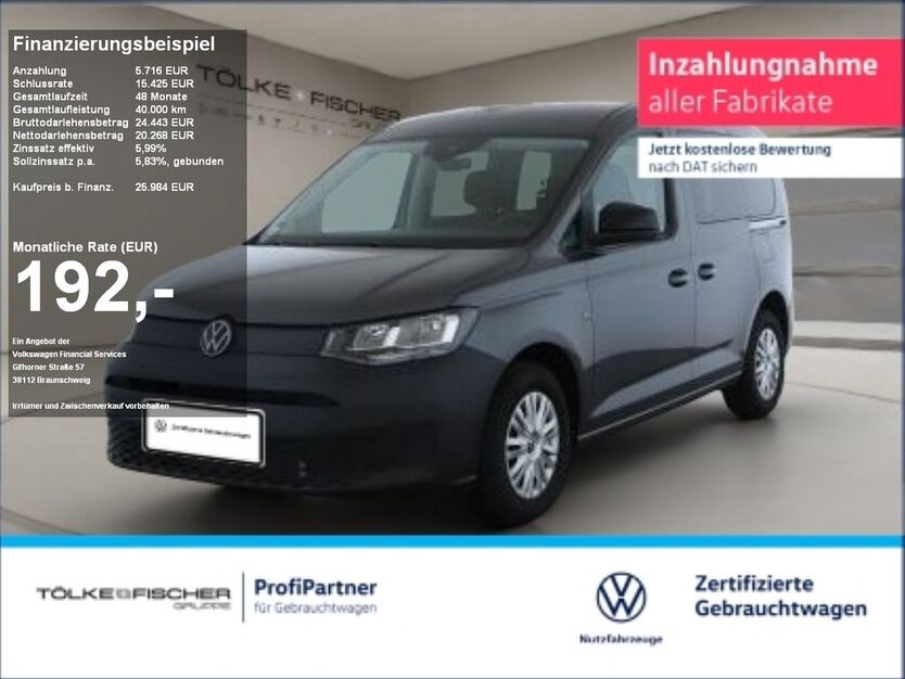 VW Caddy 6.049 km 25.984 € Krefeld 47805