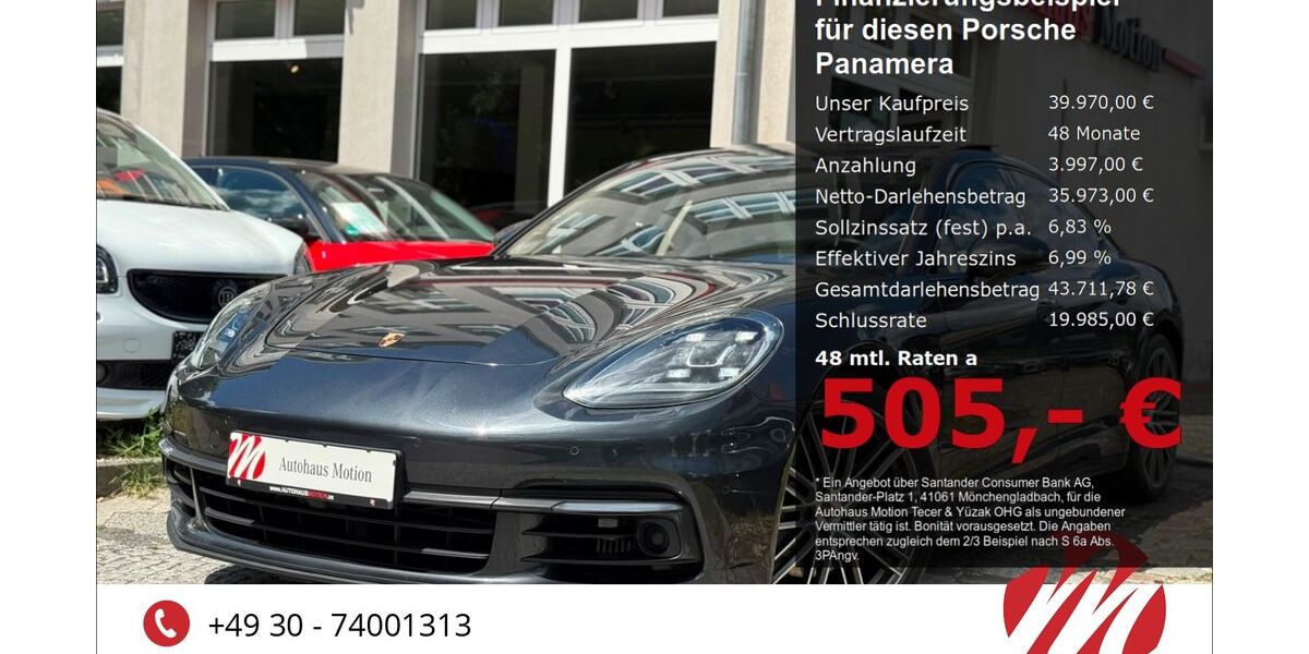 Porsche Panamera 197.000 km 39.970 &euro; Berlin 12305