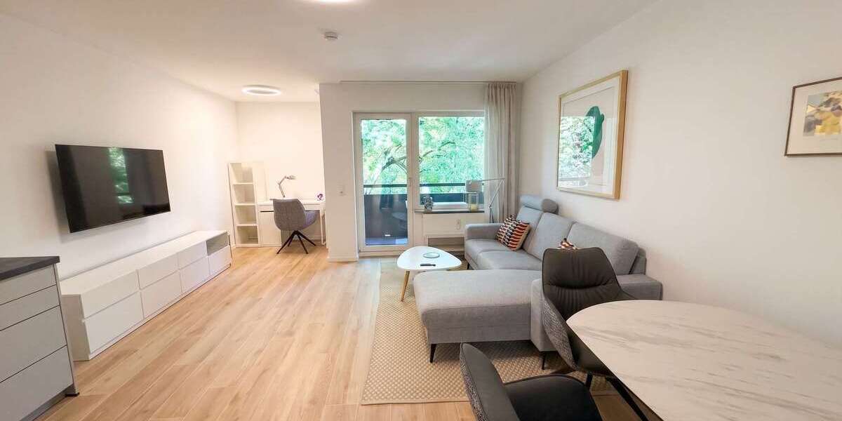 Etagenwohnung Hamburg Rotherbaum - 2 Zimmer, 43 m&sup2;, 1.200&euro; | Angebot:27350329