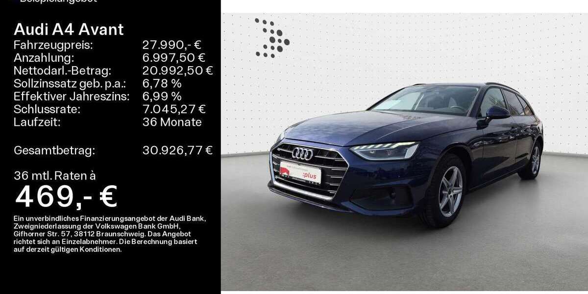 Audi A4 19.115 km 27.990 &euro; Hofheim 65719