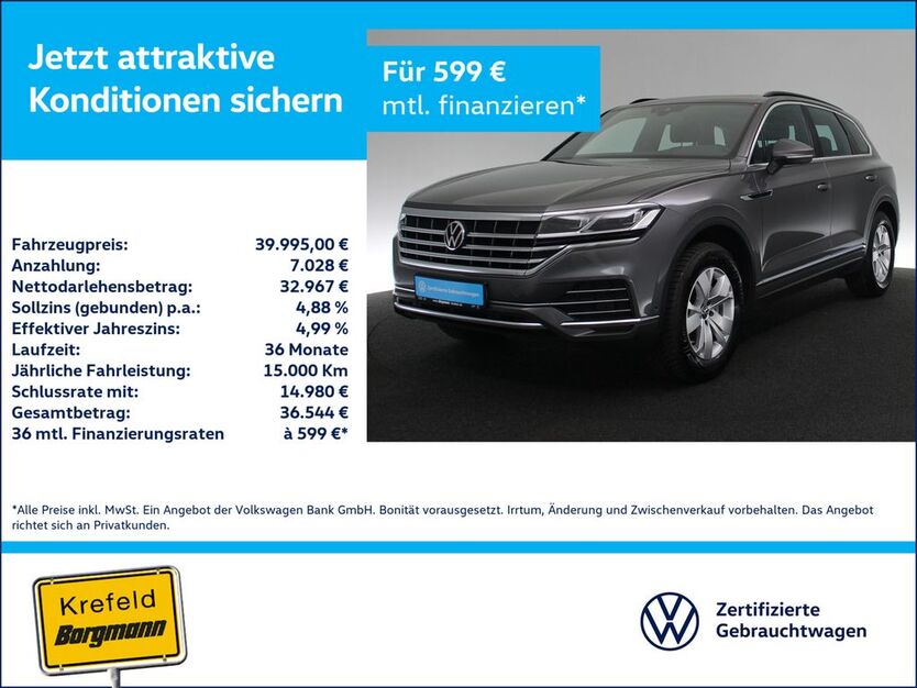 VW Touareg 116.411 km 39.995 € Krefeld 47803