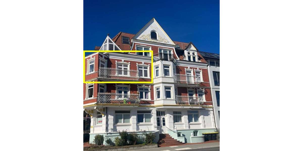 Etagenwohnung Kiel-Friedrichsort Friedrichsort - 4 Zimmer, 95 m&sup2;, 370.000&euro; | Angebot:26901161