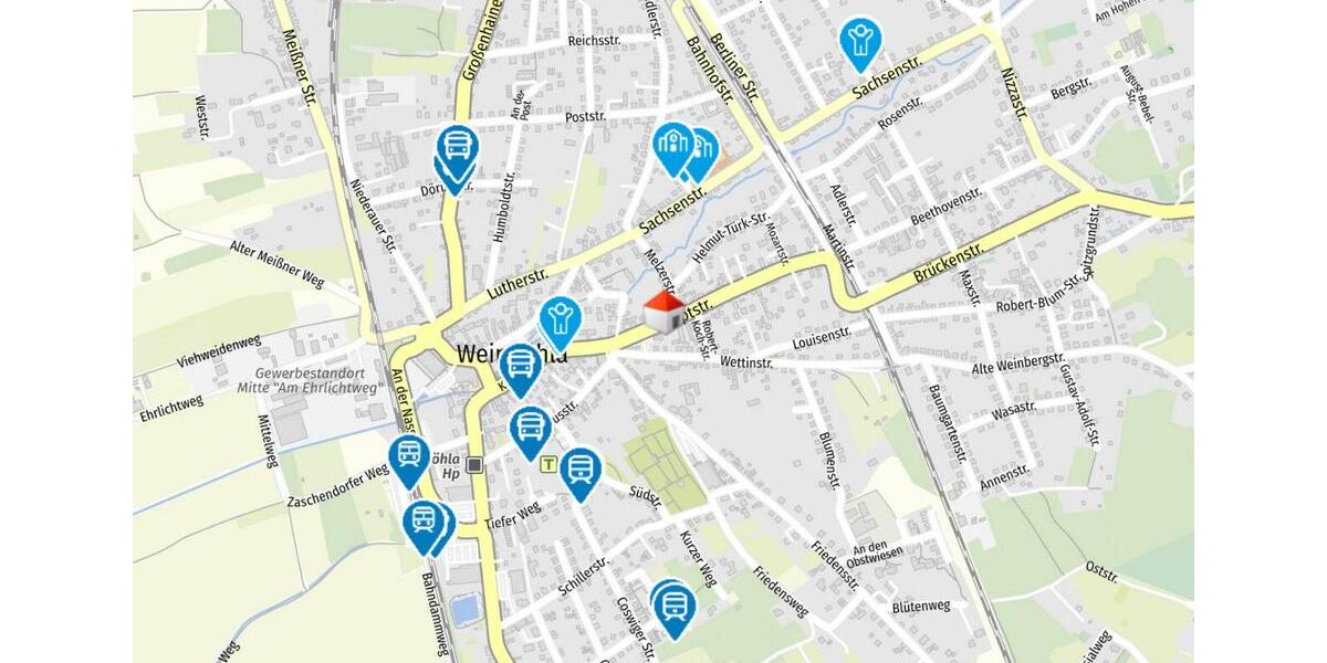 Etagenwohnung Weinböhla - 2.5 Zimmer, 65 m&sup2;, 1.150&euro; | Angebot:26380114