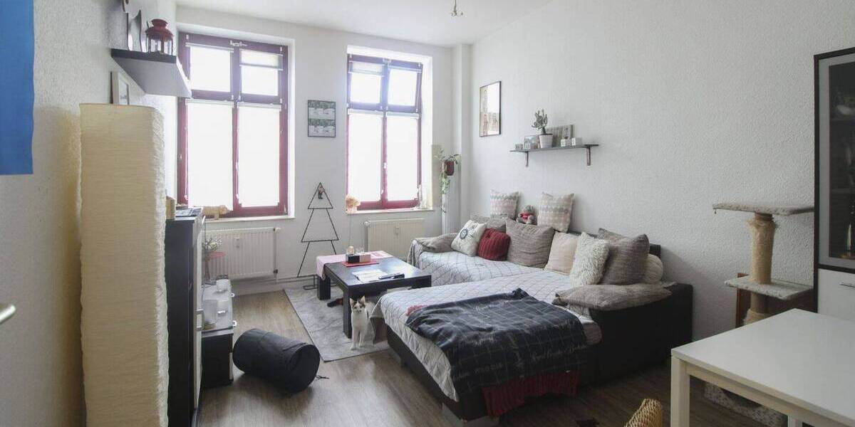 Etagenwohnung Magdeburg Sudenburg - 2 Zimmer, 44 m&sup2;, 68.000&euro; | Angebot:26259299