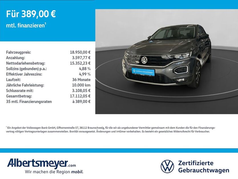 VW T-Roc 97.586 km 18.950 € Nordhausen 99734