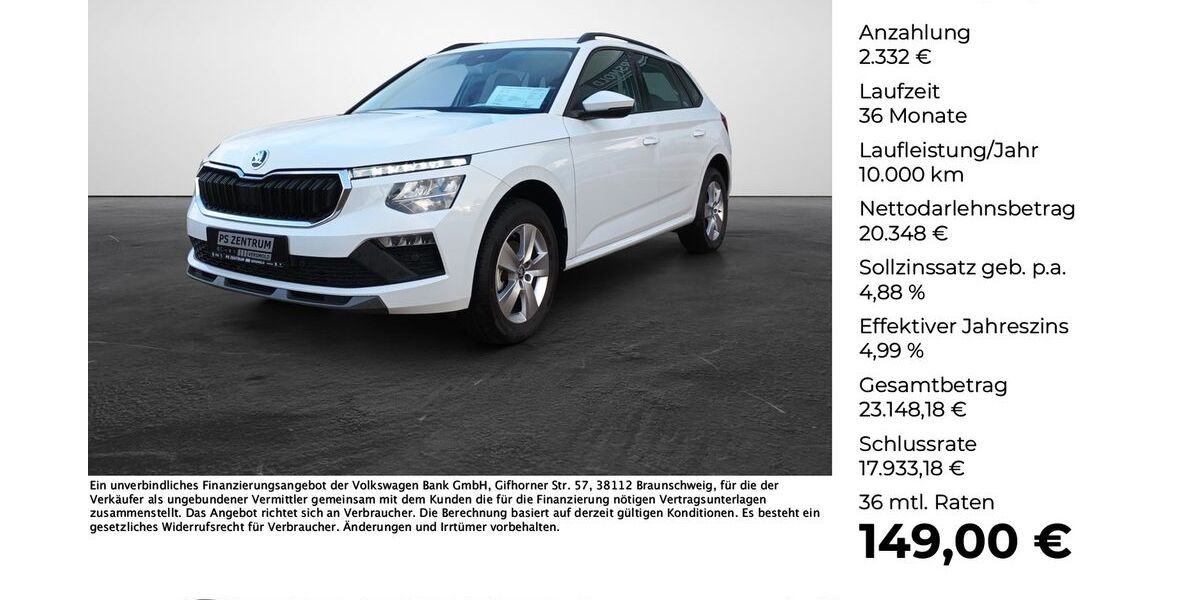 Skoda Kamiq 16.369 km 22.680 &euro; Versmold 33775